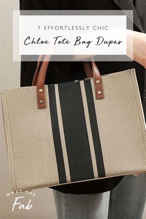 chloe bay bag replica|chloe tote bag dupe.